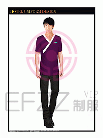 SPA按摩技師制服設計圖938