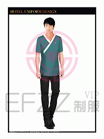SPA按摩技師制服設(shè)計圖947