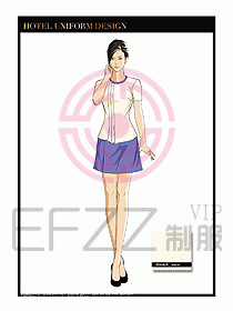 SPA按摩技師制服設計圖974