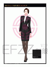 酒店西餐服務(wù)員制服設(shè)計978