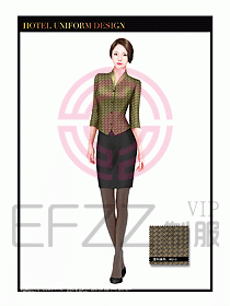 酒店西餐服務(wù)員制服設(shè)計(jì)1000