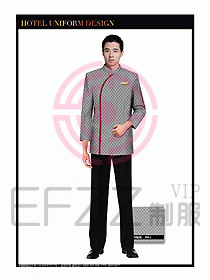 酒店制服客房服務(wù)員工衣設(shè)計406