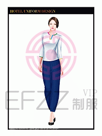 水療SPA服務員制服設計設計圖178