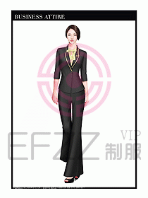 專賣店營業(yè)員職業(yè)裝設(shè)計圖1270