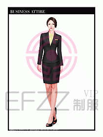 專(zhuān)賣(mài)店?duì)I業(yè)員職業(yè)裝設(shè)計(jì)圖1291