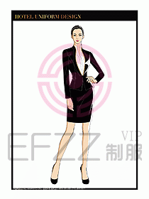 酒店制服經理職業裝373