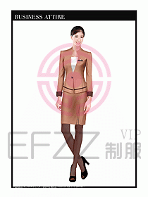 職業空姐制服設計圖569