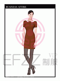 職業(yè)空姐制服設(shè)計圖601