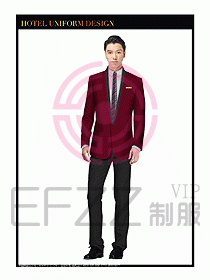 酒店大堂服務(wù)員制服設(shè)計750