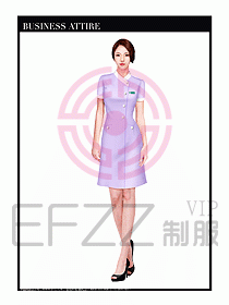 按摩技師美容制服設(shè)計(jì)1051
