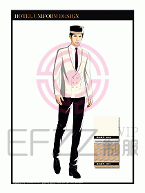 酒店門(mén)童保安行李生制服設(shè)計(jì)1000
