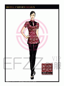 SPA會(huì)所服務(wù)生制服設(shè)計(jì)圖409