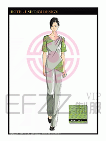 SPA會(huì)所服務(wù)生制服設(shè)計(jì)圖426