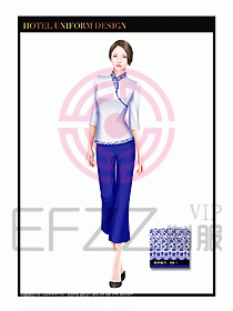 按摩技師美容制服設(shè)計1145