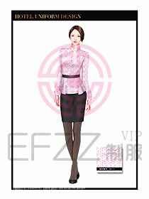 按摩技師美容制服設(shè)計1178