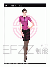 職業裝空姐服制服設計圖784