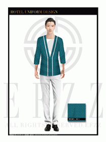 酒店總臺大堂服務員制服設計圖898