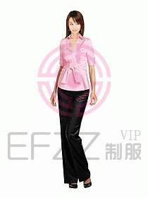 女裝長袖襯衫074