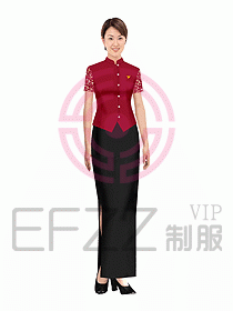 專柜營(yíng)業(yè)員服裝293