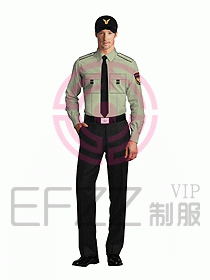 保安服長(zhǎng)袖制服086
