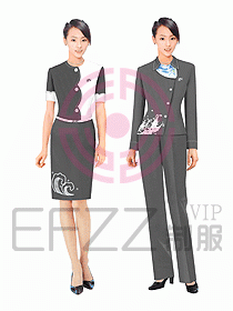 接待服務員服裝025