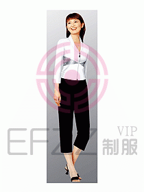 接待服務員服裝079