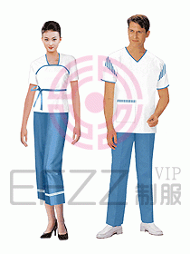 按摩技師服285
