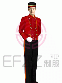 酒店門(mén)童制服114