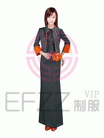 西餐咨客服裝070