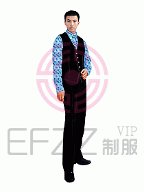 西餐服務(wù)生服裝309