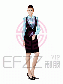 西餐服務(wù)生服裝314