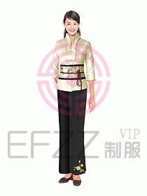 中餐服務(wù)員制服189