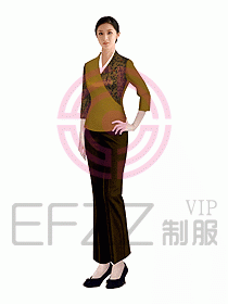 中餐服務(wù)員制服293