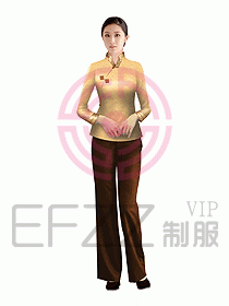 中餐服務(wù)員制服317
