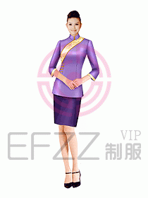 中餐服務(wù)員制服357