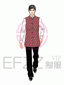 中餐服務(wù)員制服410
