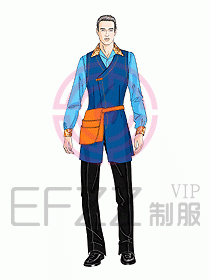 中餐服務員制服414