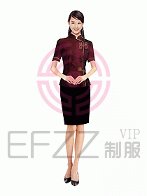 中餐服務(wù)員制服480