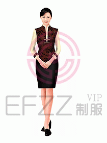 中餐服務(wù)員制服628