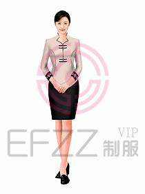 中餐服務員制服634