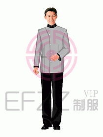 中餐服務(wù)員制服668