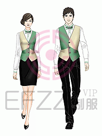 中餐服務(wù)員制服697