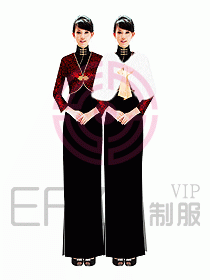 中餐迎賓制服305