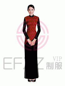 中餐迎賓制服312