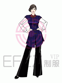 中餐服務(wù)員制服803