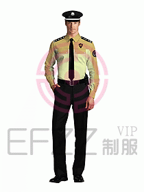 保安制服長袖097