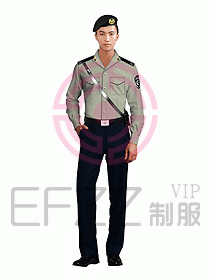 保安制服長(zhǎng)袖174