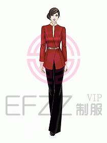 中餐服務(wù)員制服879