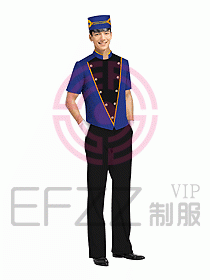 門童服裝設(shè)計圖369
