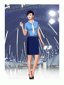 空姐服裝設(shè)計圖313